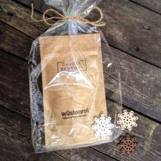 Reklamní čajové balíčky s logem Wüstenrot - vánoční dárek pro zaměstnance