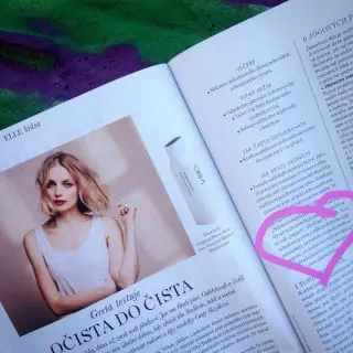 Moje super mini "moudro" v Elle 4/2018