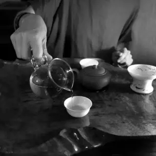 gong fu cha čajový obřad - servírování čaje
