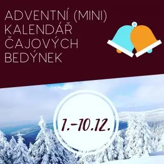 Adventní kalendář - sypané čaje - Čajové Bedýnky