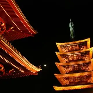 Chrám Sensódži, Japonsko, photocredits: patrik671 on Pixabay