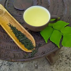 sencha japonský zelený čaj sypaný