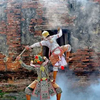 Ramayana, tradiční představení, Indonésie, photocredits: serthayos on Pixabay