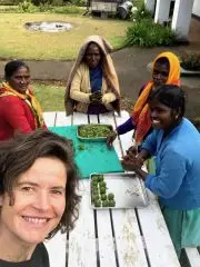 ruční zpracování čaje v čajové zahradě Nilgiri Secret hill 4