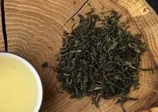Darjeeling Arya - kvalistní sypaný zelený čaj z Darjeelingu - detail