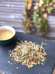 Hruškový čaj - kvalitní sypaný ovocný čaj z hrušek a citrónové trávy