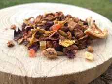 Bitter sweet symphony - kvalitní sypaný ovocný čaj připomínající Aperol - detail