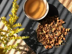Buddha bar - ovocno bylinková směs s jablkem a skořicí - kvalitní sypaný čaj