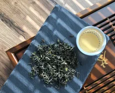 Darjeeling Arya First flush Spring Black Tea - exkluzivní limitovaná edice z jarní sklizně  - detail čajových lístků