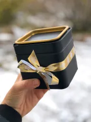 Dárkové balení v plechové dóze